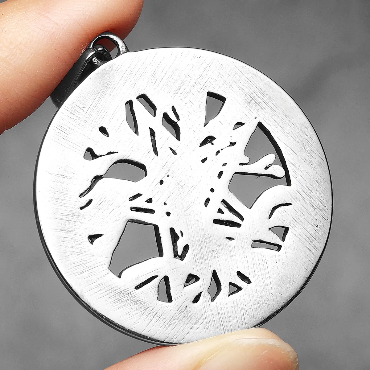 Viking Rune Tree of Life Pendant – Norse Symbol Jewelry by Sculpt Rings™ | 316L Stainless Steel