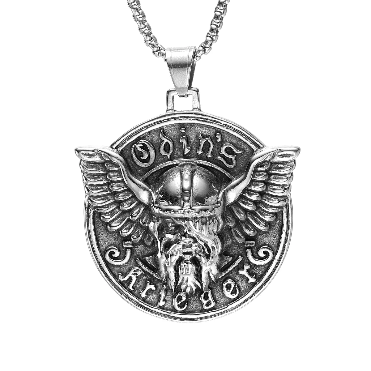 Sculpt Rings™ Odin’s Warrior Wings Pendant Necklace 75g