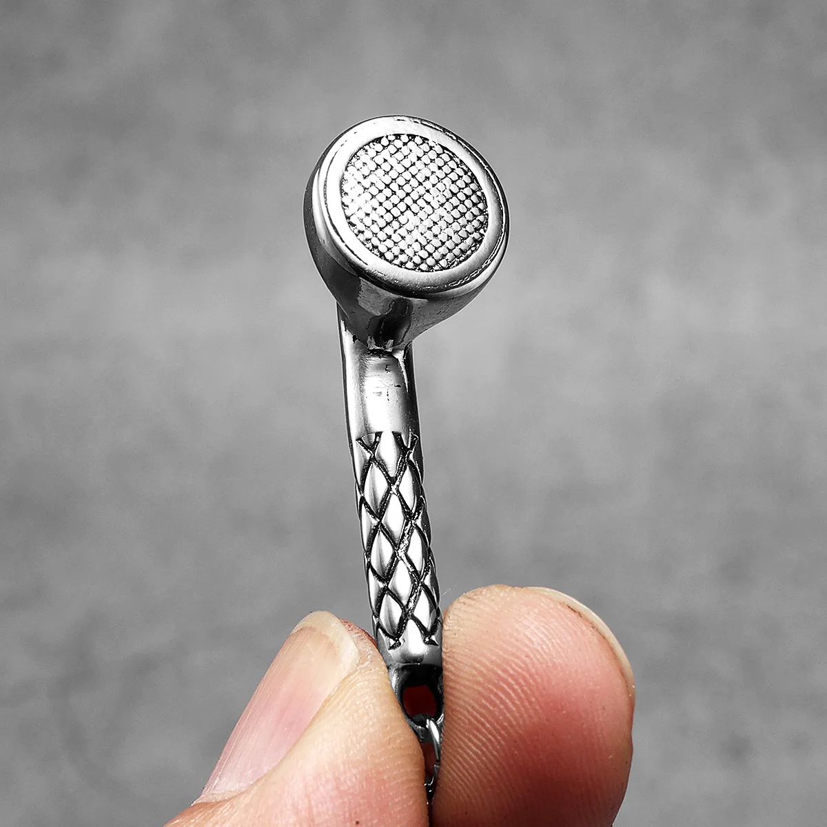 Sculpt Rings™ Wired Earphones Pendant Necklace for Men – Stainless Steel Hip Hop Style